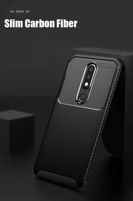 Nokia 5.1 Plus Kılıf Zore Negro Silikon Kapak