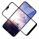 Nokia X6 Zore Kenarları Kırılmaya Dayanıklı Cam Ekran Koruyucu