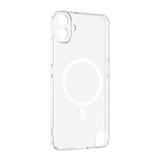 Nothing CMF Phone 1 Kamera Korumalı M-Safe Şarj Özellikli Şeffaf Zore London Sert PC Kapak