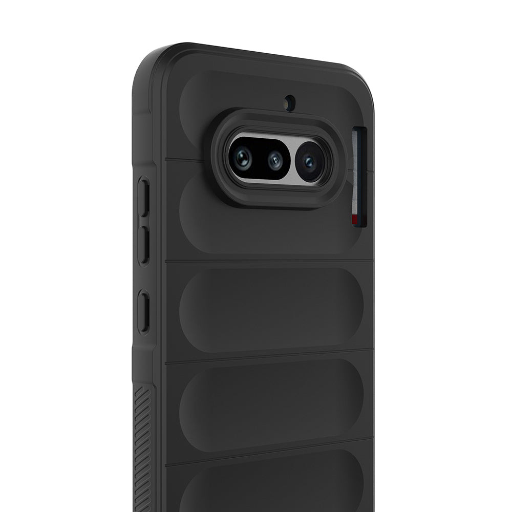Nothing Phone 4A Kılıf Esnek TPU Oyuklu Arka Yüzey Tasarımlı Zore Etnik Silikon Kapak