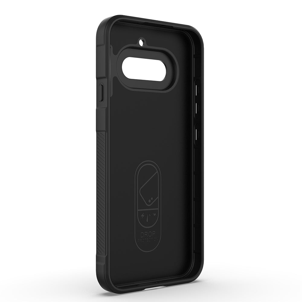 Nothing Phone 4A Kılıf Esnek TPU Oyuklu Arka Yüzey Tasarımlı Zore Etnik Silikon Kapak