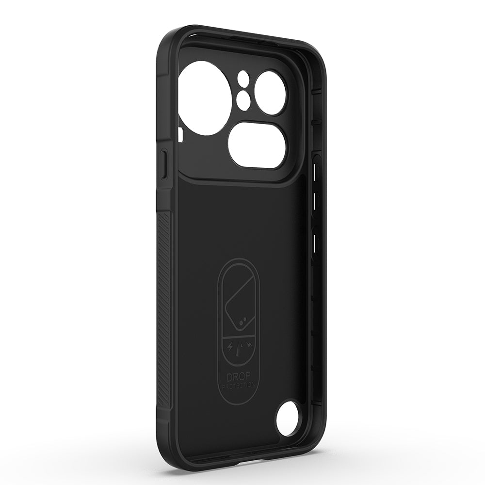Nothing Phone 4A Pro Kılıf Esnek TPU Oyuklu Arka Yüzey Tasarımlı Zore Etnik Silikon Kapak