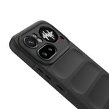 Nothing Phone 4A Pro Kılıf Esnek TPU Oyuklu Arka Yüzey Tasarımlı Zore Etnik Silikon Kapak