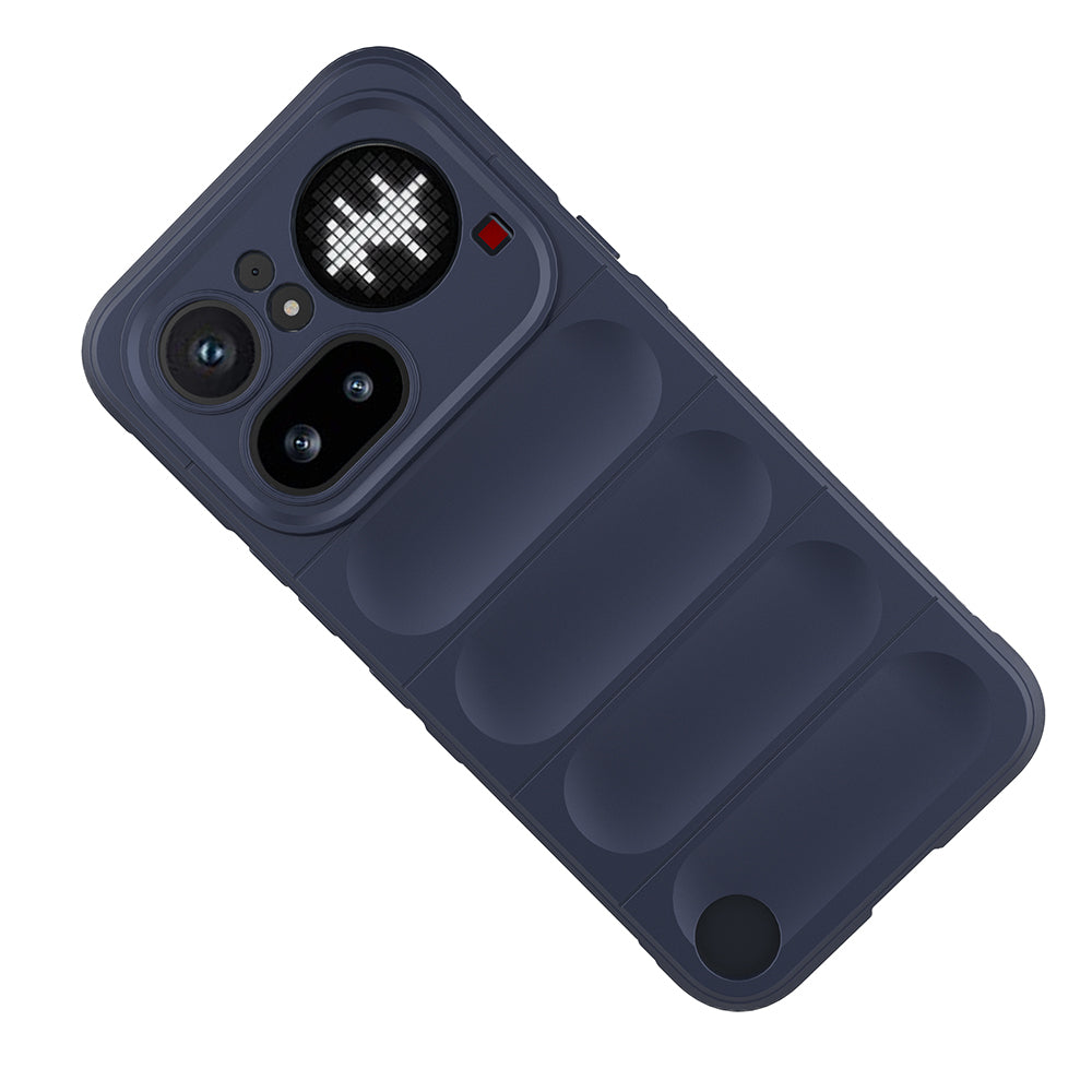 Nothing Phone 4A Pro Kılıf Esnek TPU Oyuklu Arka Yüzey Tasarımlı Zore Etnik Silikon Kapak