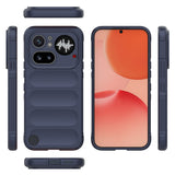 Nothing Phone 4A Pro Kılıf Esnek TPU Oyuklu Arka Yüzey Tasarımlı Zore Etnik Silikon Kapak