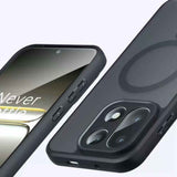 One Plus 15 5G Kılıf M-Safe Şarj Özellikli Kamera Korumalı Zore Lunex Kapak