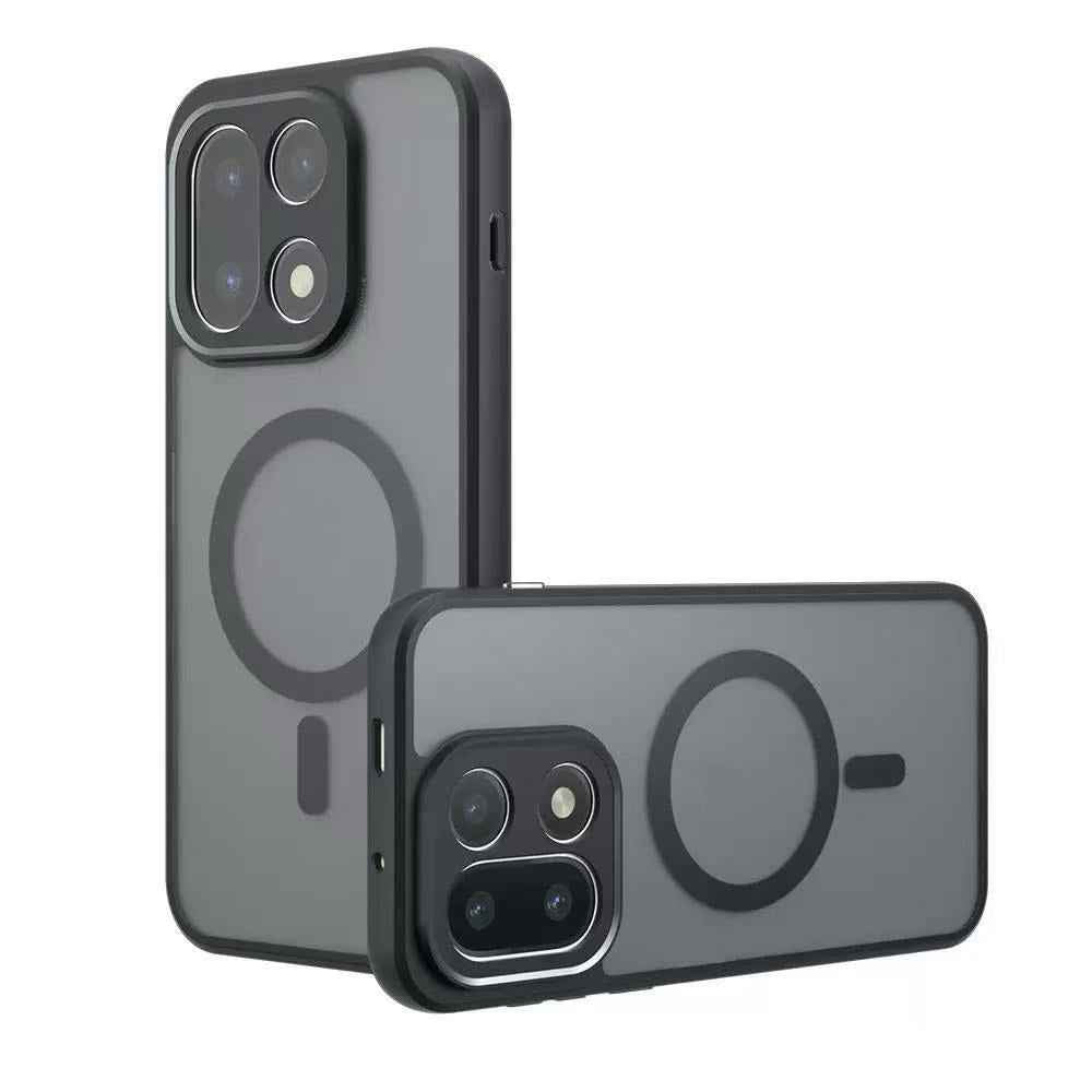 One Plus 15 5G Kılıf M-Safe Şarj Özellikli Kamera Korumalı Zore Lunex Kapak