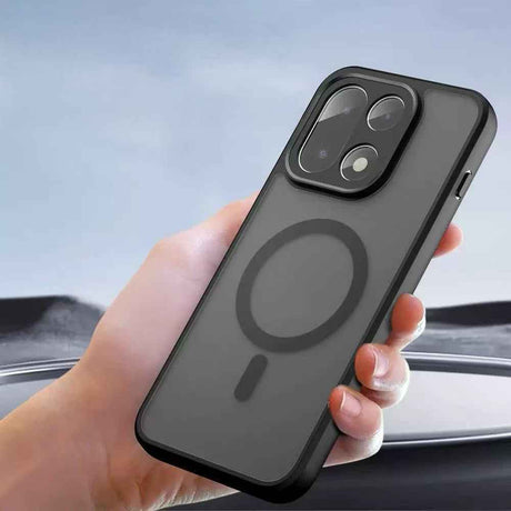 One Plus 15 5G Kılıf M-Safe Şarj Özellikli Kamera Korumalı Zore Lunex Kapak