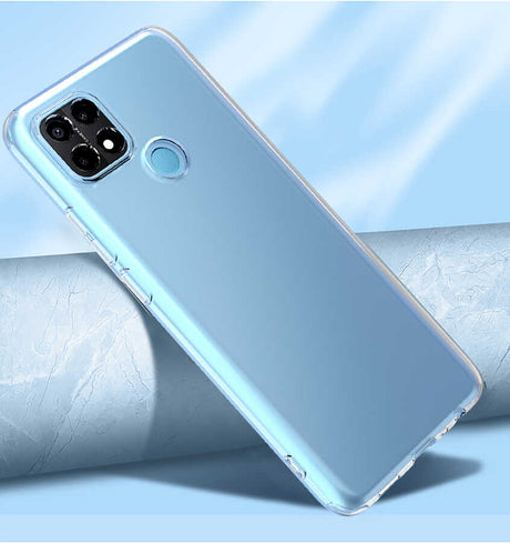 Oppo A15 Kılıf Zore Kamera Korumalı Süper Silikon Kapak