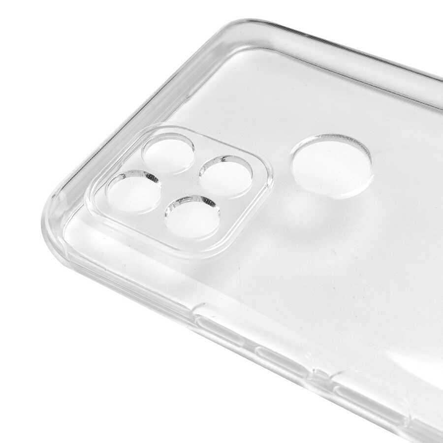 Oppo A15S Kılıf Zore Kamera Korumalı Süper Silikon Kapak
