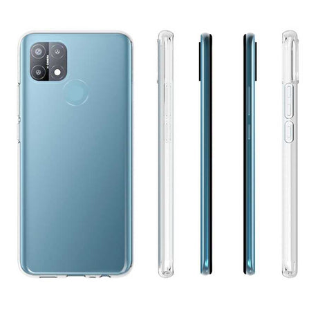 Oppo A15S Kılıf Zore Süper Silikon Kapak