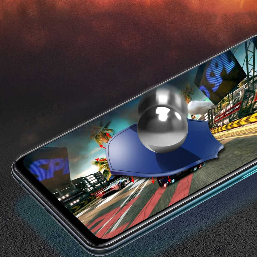Oppo A16 Davin 5D Cam Ekran Koruyucu
