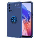 Oppo A55 4G Kılıf Zore Ravel Silikon Kapak