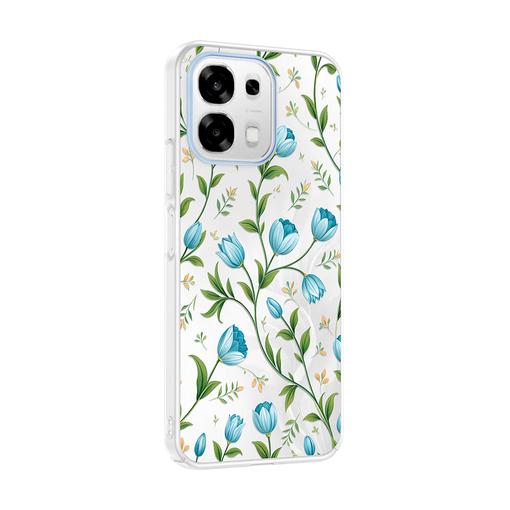 Oppo A6 Pro Kılıf Kamera Korumalı Desenli Zore Klip Kapak