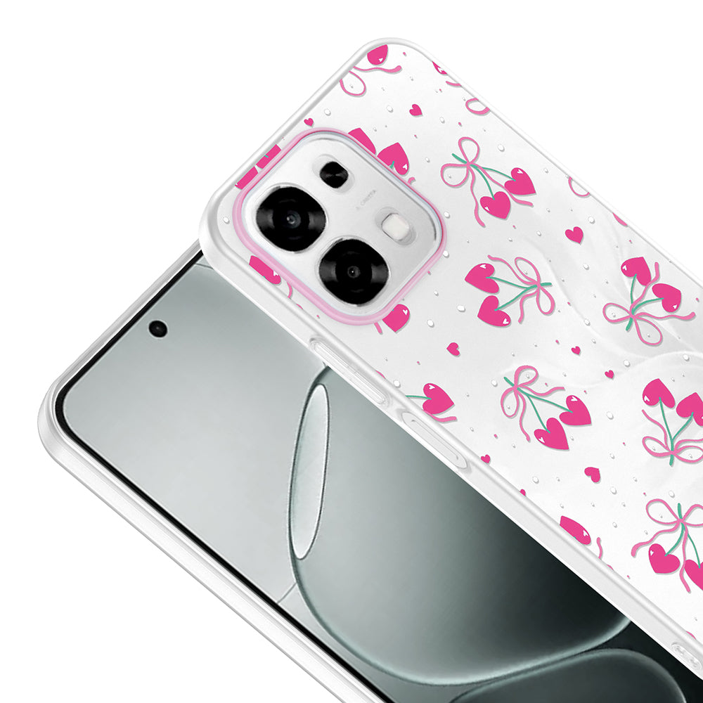 Oppo A6 Pro Kılıf Kamera Korumalı Desenli Zore Klip Kapak