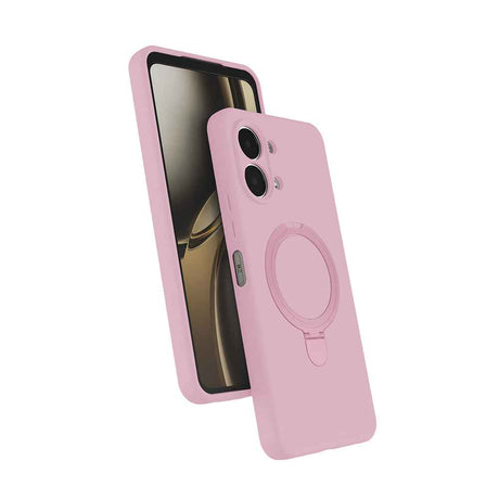 Oppo A6 Pro Kılıf M-safe Şarj Özellikli Standlı Zore Samara Kapak