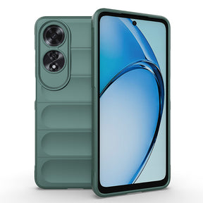 Oppo A60 Kılıf Esnek TPU Oyuklu Arka Yüzey Tasarımlı Zore Etnik Silikon Kapak