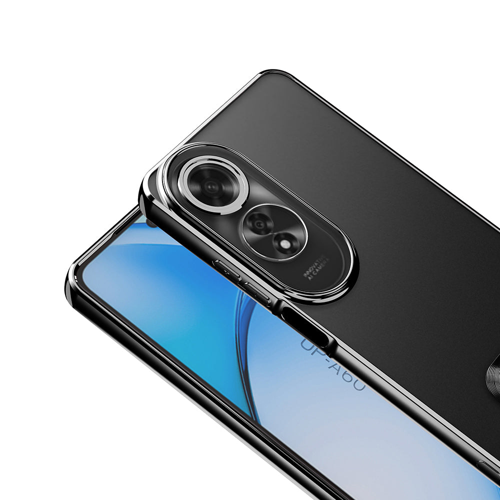 Oppo A60 Kılıf Kamera Korumalı Logo Gösteren Zore Omega Kapak