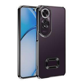 Oppo A60 Kılıf Kamera Korumalı Logo Gösteren Zore Omega Kapak