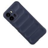 Oppo A6X Kılıf Esnek TPU Oyuklu Arka Yüzey Tasarımlı Zore Etnik Silikon Kapak