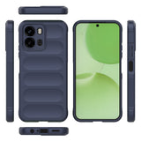 Oppo A6X Kılıf Esnek TPU Oyuklu Arka Yüzey Tasarımlı Zore Etnik Silikon Kapak