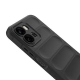 Oppo A6X Kılıf Esnek TPU Oyuklu Arka Yüzey Tasarımlı Zore Etnik Silikon Kapak