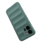 Oppo A6X Kılıf Esnek TPU Oyuklu Arka Yüzey Tasarımlı Zore Etnik Silikon Kapak