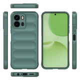 Oppo A6X Kılıf Esnek TPU Oyuklu Arka Yüzey Tasarımlı Zore Etnik Silikon Kapak