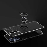 Oppo A96 4G Kılıf Zore Ravel Silikon Kapak