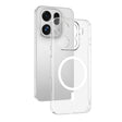 Oppo Find X9 Pro Kamera Korumalı M-Safe Şarj Özellikli Şeffaf Zore London Sert PC Kapak