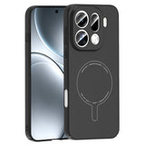 Oppo Find X9 Pro Kılıf M-Safe Şarj Özellikli Kamera Korumalı Zore Elio Sert PC Kapak