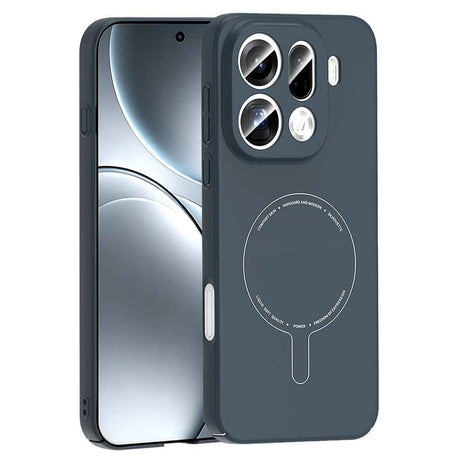Oppo Find X9 Pro Kılıf M-Safe Şarj Özellikli Kamera Korumalı Zore Elio Sert PC Kapak