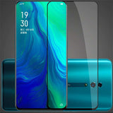 Oppo Reno 10X Zoom Zore Kenarları Kırılmaya Dayanıklı Cam Ekran Koruyucu