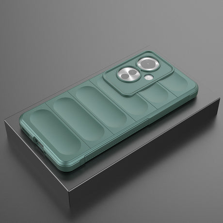 Oppo Reno 11F 5G Kılıf Esnek TPU Oyuklu Arka Yüzey Tasarımlı Zore Etnik Silikon Kapak