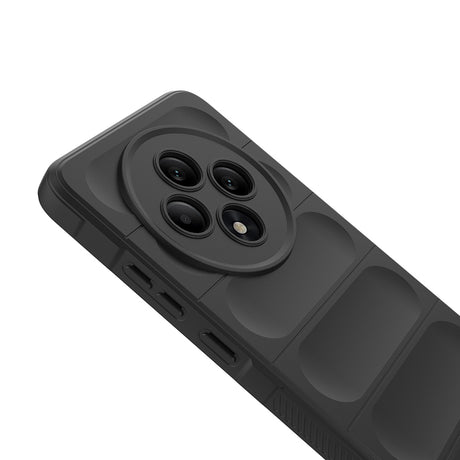 Oppo Reno 11FS Kılıf Esnek TPU Oyuklu Arka Yüzey Tasarımlı Zore Etnik Silikon Kapak