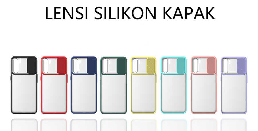 Oppo Reno 3 Kılıf Zore Lensi Kapak