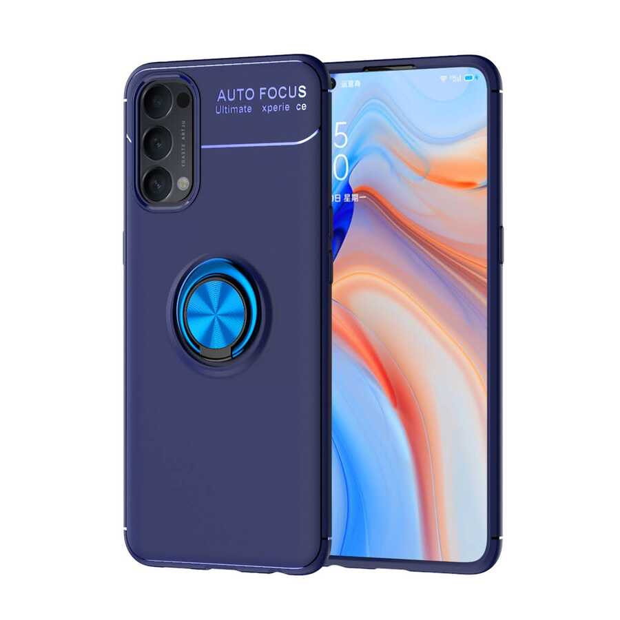Oppo Reno 4 Kılıf Zore Ravel Silikon Kapak