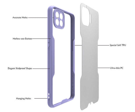 Oppo Reno 4 Lite Kılıf Zore Parfe Kapak