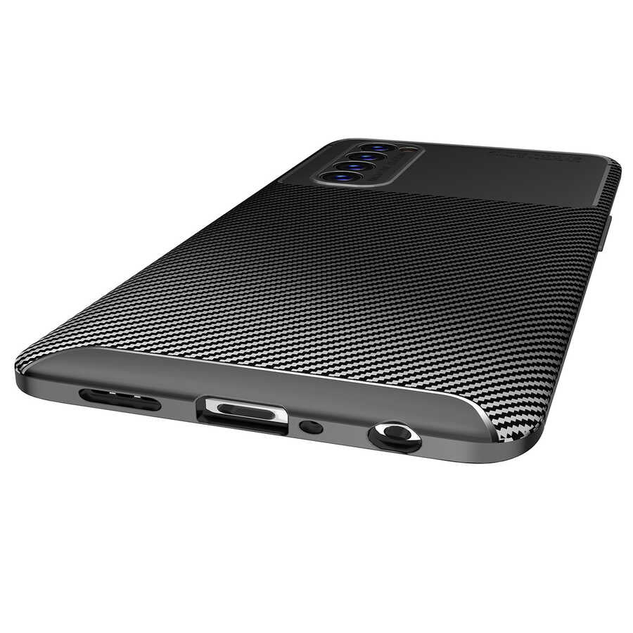 Oppo Reno 4 Pro 4G Kılıf Zore Negro Silikon Kapak