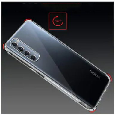 Oppo Reno 4 Pro 4G Kılıf Zore Nitro Anti Shock Silikon
