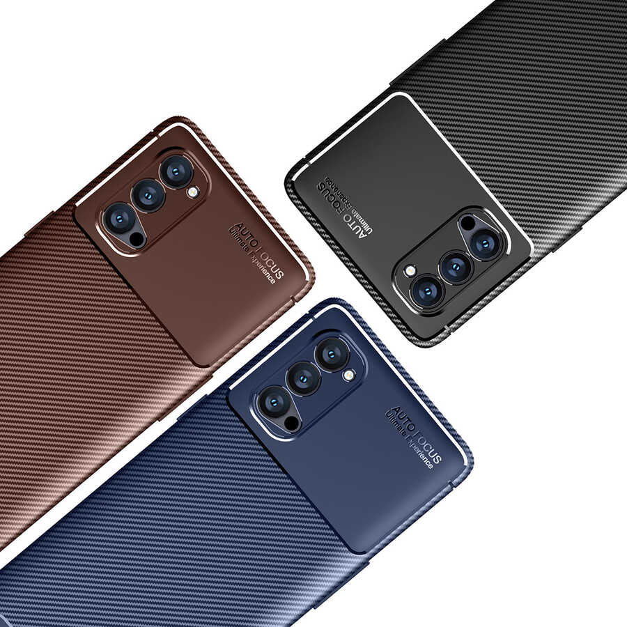 Oppo Reno 4 Pro 5G Kılıf Zore Negro Silikon Kapak
