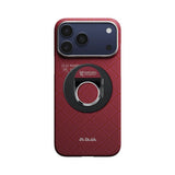 Pitaka Aramid Fiber Harvard Crimson Serisi MagEZ Grip 3 Magnetik Ring Stand Telefon Tutucu