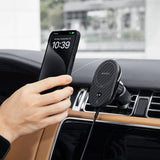 Pitaka MagEZ Pro 2 M-safe Şarj Özellikli Qi2 Aramid Fiber Araç Telefon Tutucu