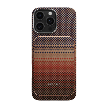 Pitaka Tactile Woven Qi2 Şarj Teknolojili Aramid Fiber M-Safe Powerbank 15W 5000mAh