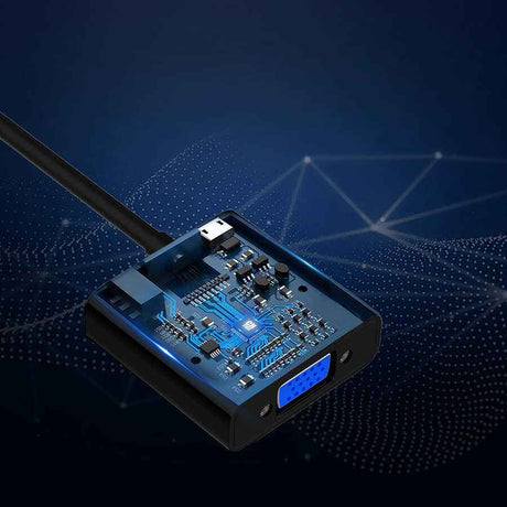 Qgeem QG-HD08 HDMI To VGA Dönüştürücü