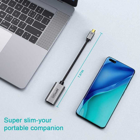 Qgeem QG-HD09 Mini Display Port To HDMI To Dönüştürücü