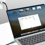 Qgeem QG01 Type-C to Type-C USB4 PD Data Kablosu 240W 40Gbps 8K@60Hz 0.2 Metre