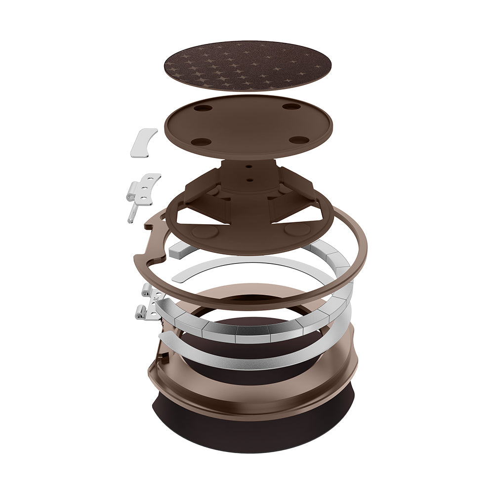 Raptic FreeFlow Serenity Serisi 360 Derece Dönebilen Magnetik Ring Stand Telefon Tutucu