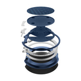 Raptic FreeFlow Serenity Serisi 360 Derece Dönebilen Magnetik Ring Stand Telefon Tutucu