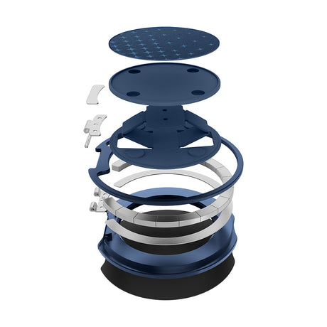 Raptic FreeFlow Serenity Serisi 360 Derece Dönebilen Magnetik Ring Stand Telefon Tutucu